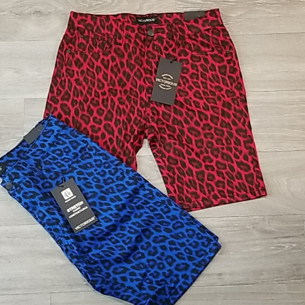 Victorious Leopard shorts